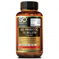 GO Healthy GO Probiotic 75 Billion 60 Capsules